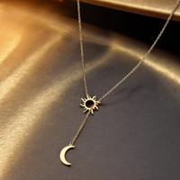 Ketting Maan En Ster - Sieraden - Spiritueelboek.nl