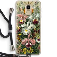 Haeckel Orchidae: Samsung Galaxy J6 (2018) Transparant Hoesje met koord