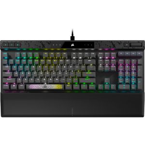 K70 MAX RGB Magnetic Mechanical Gaming Keyboard - Backlit RGB LED, MGX, Black PBT Keycaps - US Qwerty - Zwart