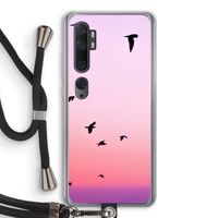 Fly away: Xiaomi Mi Note 10 Transparant Hoesje met koord