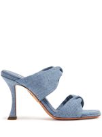 Aquazzura sandales Twist 95 mm - Bleu