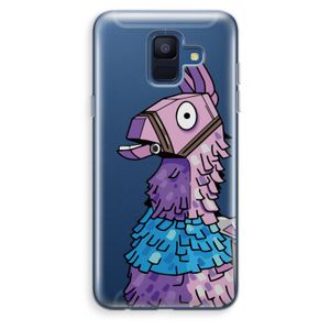 Lama: Samsung Galaxy A6 (2018) Transparant Hoesje