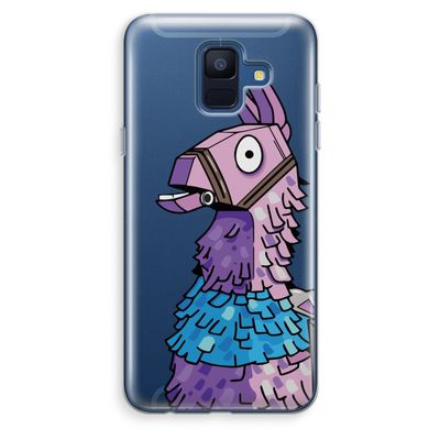 Lama: Samsung Galaxy A6 (2018) Transparant Hoesje
