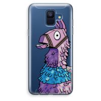 Lama: Samsung Galaxy A6 (2018) Transparant Hoesje