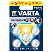 Varta knoopcel batterijen cr2032 5 stuks