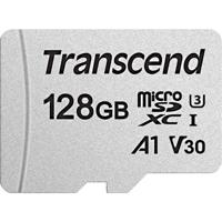 Transcend Premium 300S microSDXC-kaart 128 GB Class 10, UHS-I, UHS-Class 3, v30 Video Speed Class, A1 Application Performance Class - thumbnail