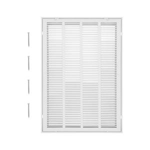 VEVOR Ventilatierooster Sleufrooster Afvoerrooster Louvrerooster 57,2x83x4cm