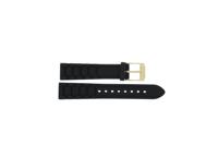 Horlogeband Michael Kors MK5408 Silicoon Zwart 18mm