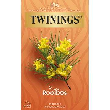 Twinings Pure Rooibos 20 Stuks bij Jumbo