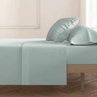 Kussensloop Happy Home Lichtgrijs Bed van 105