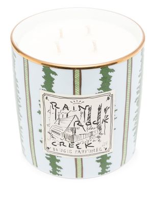 GINORI 1735 bougie Rain Rock Creek - Bleu