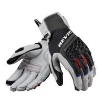 REV'IT! Sand 4 Gloves, Motorhandschoenen Zomer, Lichtgrijs Zwart - thumbnail