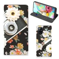 Samsung Galaxy A71 Stand Case Vintage Camera