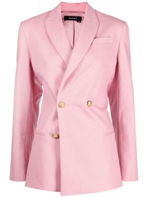ANOUKI blazer à boutonnière croisée - Rose