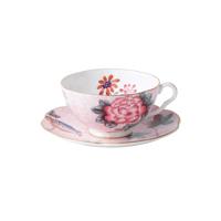 WEDGWOOD - Cuckoo - Kop en schotel PINK - thumbnail