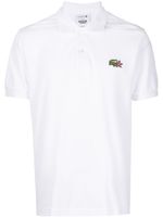 Lacoste x Netflix polo en coton à patch logo - Blanc