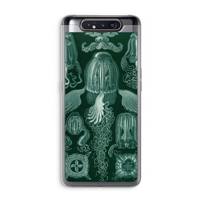 Haeckel Cubomedusae: Samsung Galaxy A80 Transparant Hoesje