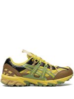 ASICS baskets à empiècements contrastants - Jaune