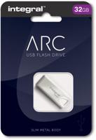 Integral ARC USB stick 2.0, 32 GB, zilver