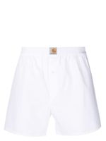 Carhartt WIP boxer en coton à taille logo - Blanc - thumbnail