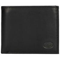 Leather Design Billfold RFID Zwart | Suède Voering Leather Design Billfold RFID Zwart | Suède Voering