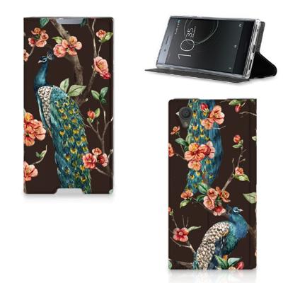 Sony Xperia L1 | Hoesje maken | Pauw met Bloemen