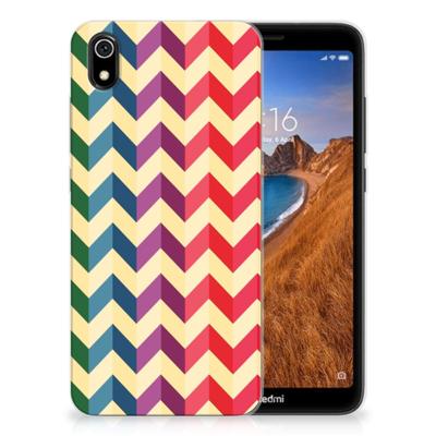 Xiaomi Redmi 7A | TPU bumper | Zigzag Multi Color Xiaomi Redmi 7A | TPU bumper | Zigzag Multi Color