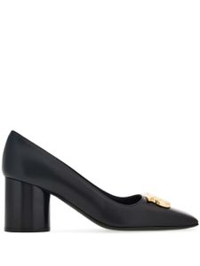 Ferragamo escarpins Gancini 60 mm en cuir - Noir