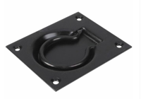 Waelbers luikring 75x90mm zwart - 10 stuk(s) - 707107.05