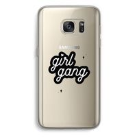 Girl Gang: Samsung Galaxy S7 Transparant Hoesje