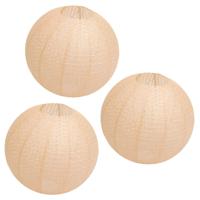 Chaks Lampion - 5x - luxueus - bolvormig - perzik - 40 x 37.5 cm - papier - gedecoreerd Chaks Lampion - 5x - luxueus - bolvormig - perzik - 40 x 37.5 cm - papier - gedecoreerd