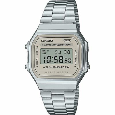 Unisex horloge Casio A168WA-8AYES Zilverkleurig