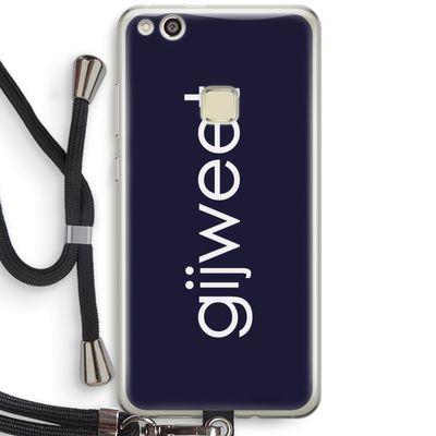 Gijweet: Huawei Ascend P10 Lite Transparant Hoesje met koord