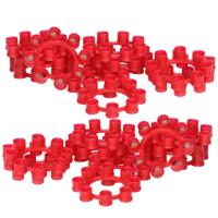Plaffertjes ringen voor een 8 schots pistool - 96x stuks - speelgoed wapens - pistolen - revolvers