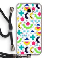8-bit N°1: Samsung Galaxy J4 Plus Transparant Hoesje met koord