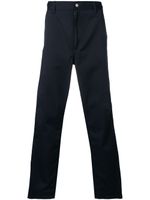 Carhartt WIP pantalon droit classique - Bleu