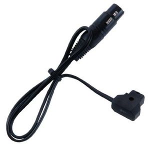 Rolux 4-pins XLR Female plug met Male D-Tap RL-C3