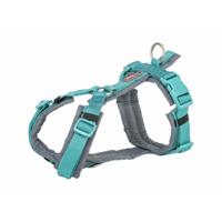 Hondentuigje Trixie Premium Trekking Grafiet Licht Blauw XL