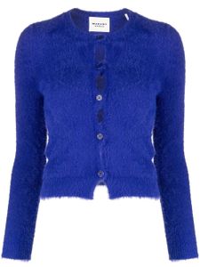 MARANT ÉTOILE cardigan à boutonnière devant - Bleu