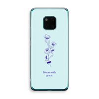 Bloom with grace: Huawei Mate 20 Pro Transparant Hoesje