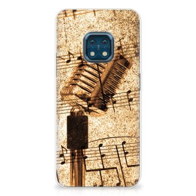 Nokia XR20 | Siliconen hoesje | met foto Bladmuziek Nokia XR20 | Siliconen hoesje | met foto Bladmuziek