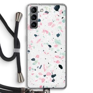 Terrazzo N°3: Samsung Galaxy S21 Transparant Hoesje met koord
