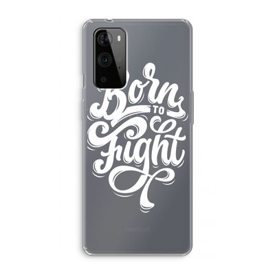 Born to Fight: OnePlus 9 Pro Transparant Hoesje