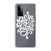 Born to Fight: OnePlus 9 Pro Transparant Hoesje