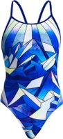 Funkita Blue Ascent diamond back badpak meisjes 140