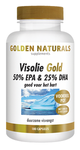 Golden Naturals Visolie Gold 50% EPA & 25% DHA Capsules