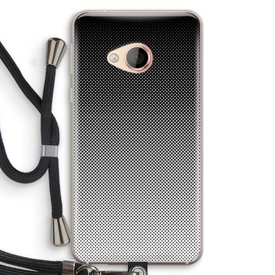 Musketon Halftone: HTC U Play Transparant Hoesje met koord