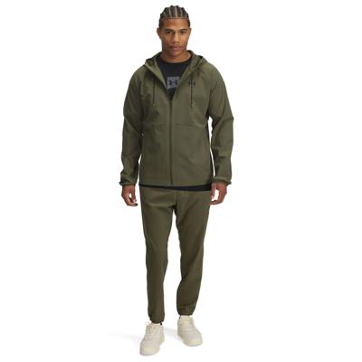 Under Armour Vibe Windbreaker Trainingspak Woven Olijfgroen Zwart