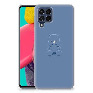 Samsung Galaxy M53 Telefoonhoesje met Naam Baby Rhino