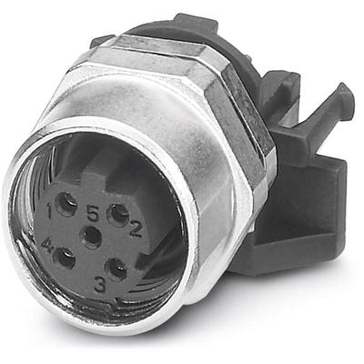 Phoenix Contact 1542619 Sensor/actuator inbouwconnector M12 Aantal polen (sensoren): 4 Bus, inbouw 10 stuk(s)